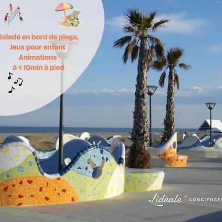 La Voile Au Lamparo - T2 Climatise - Parking * ルカート