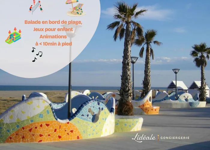 La Voile Au Lamparo - T2 Climatise - Parking * Лёкат